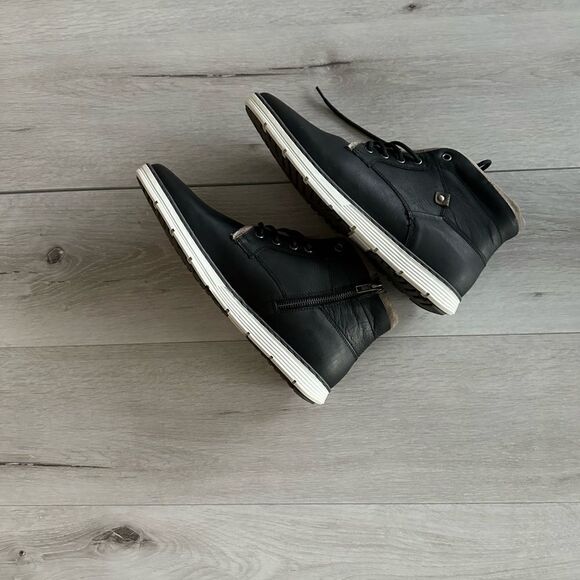 Crevo Finnegan Leather Boot BLACK 10.5 STITCH FIX NWT IN‎ PACKAGE - Picture 10 of 11